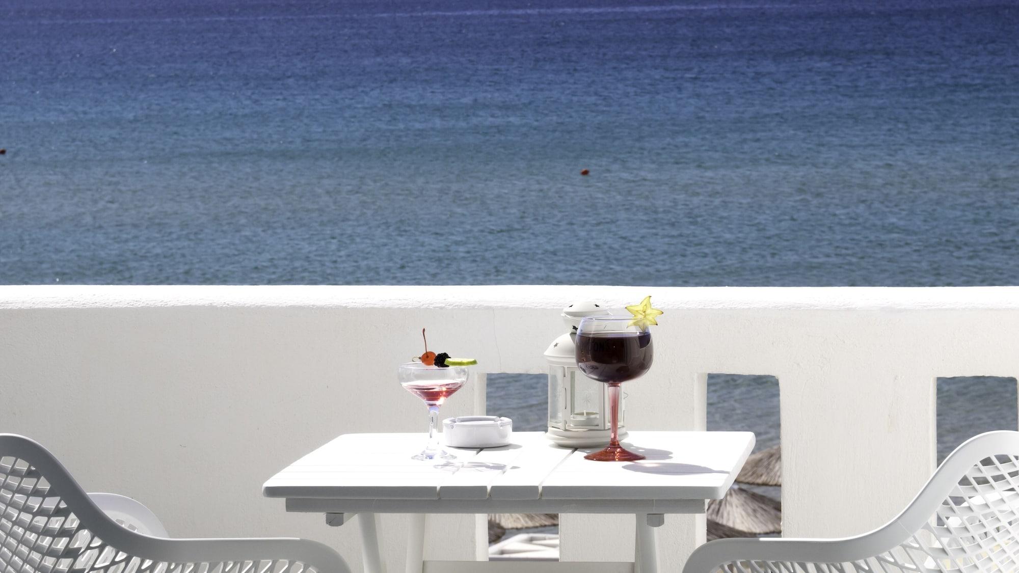 Amaryllis Beach Hotel Chrisi Akti  Bagian luar foto