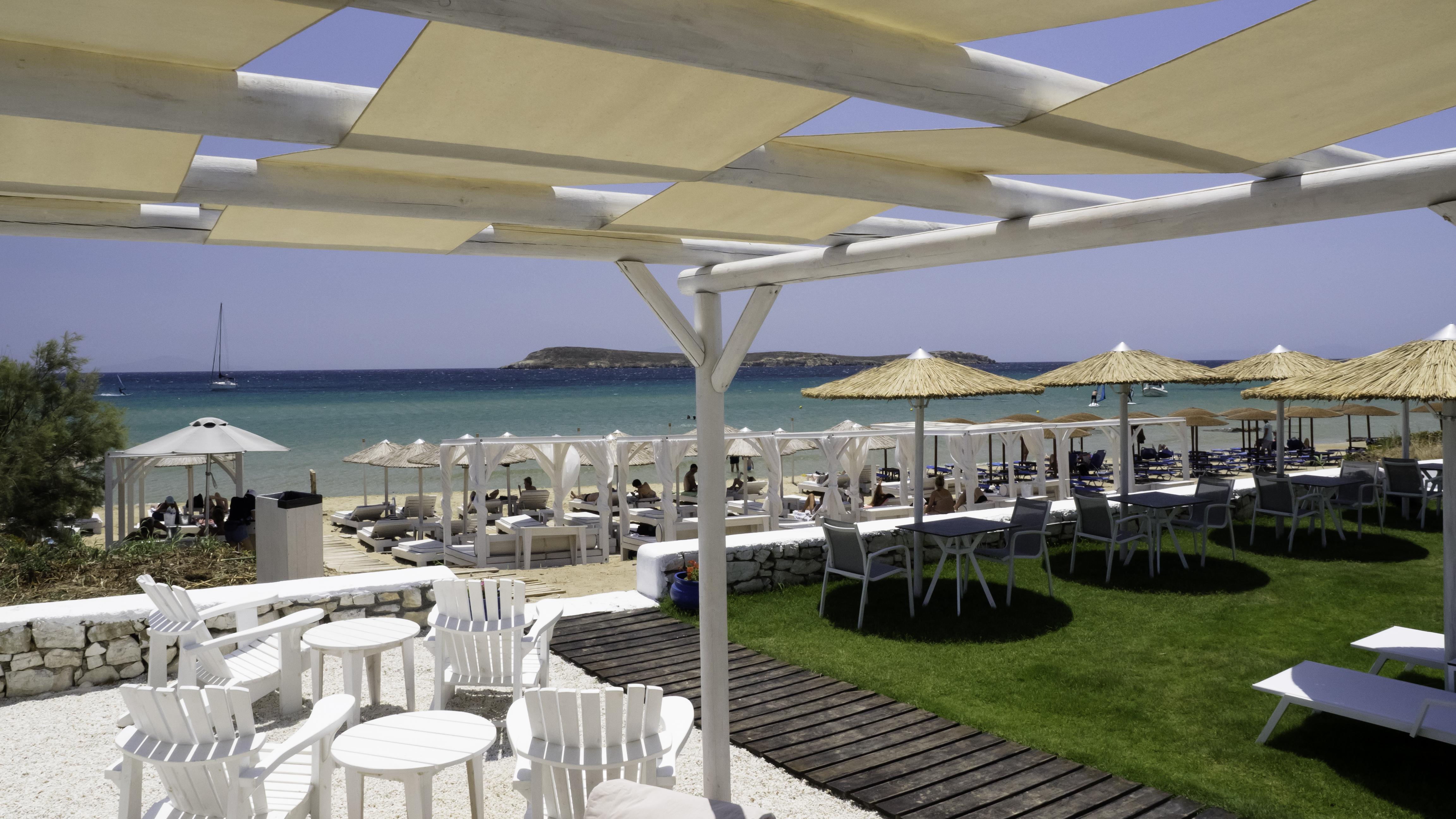 Amaryllis Beach Hotel Chrisi Akti  Bagian luar foto