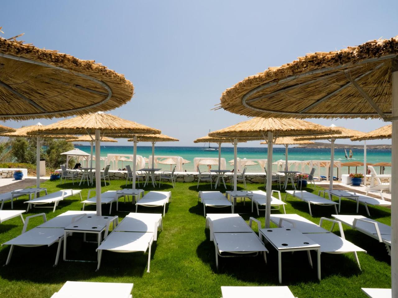 Amaryllis Beach Hotel Chrisi Akti  Bagian luar foto