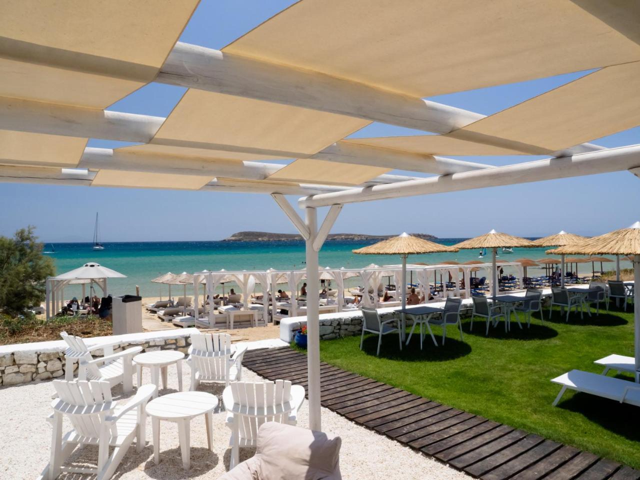Amaryllis Beach Hotel Chrisi Akti  Bagian luar foto